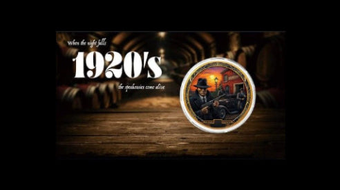 Barrels and Bullets Colorized 1 oz Copper Round in Card (02/16)