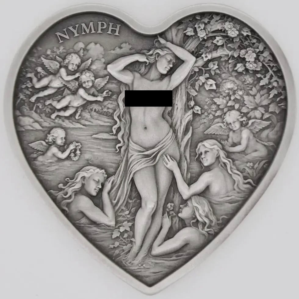 2026 Truth Guard Nymph Antiqued 1 oz Silver Coin (08/07)