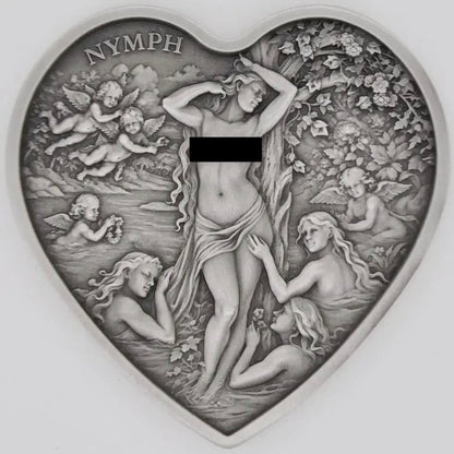 2026 Truth Guard Nymph Antiqued 1 oz Silver Coin (08/07)