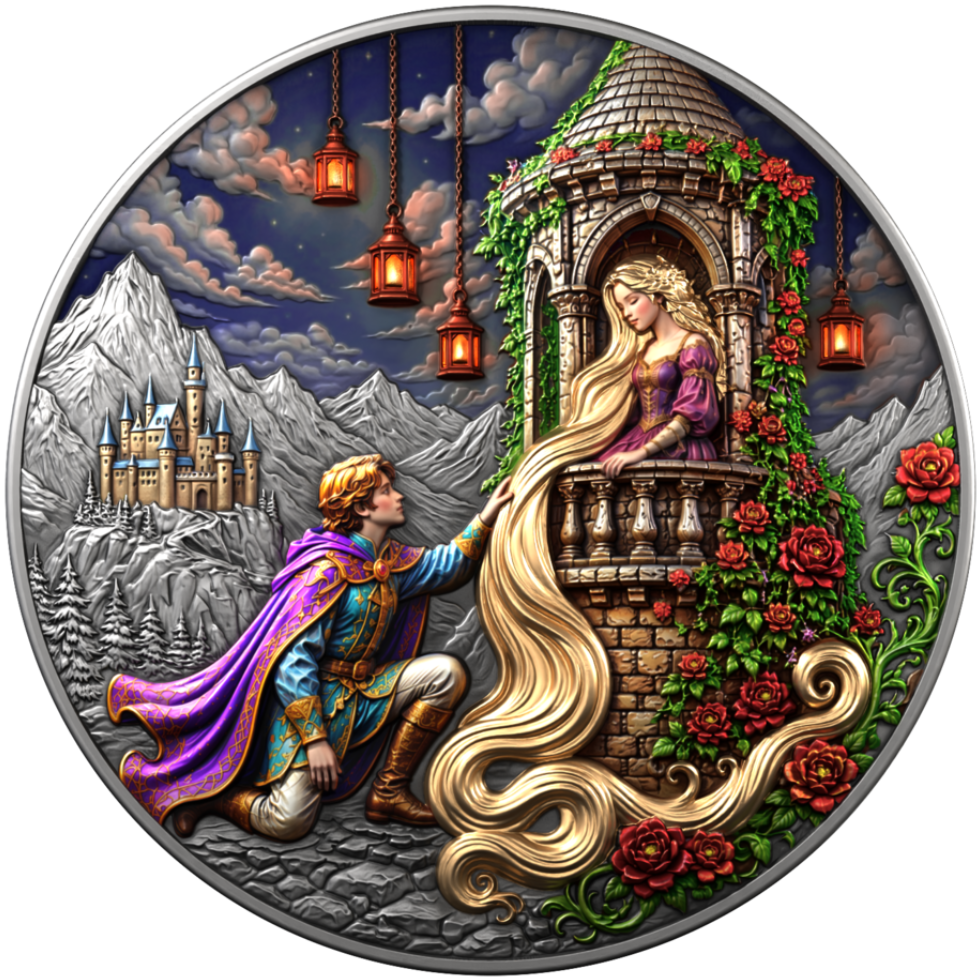 2026 Liberia Golden Story 2 oz Silver Coin (08/07)