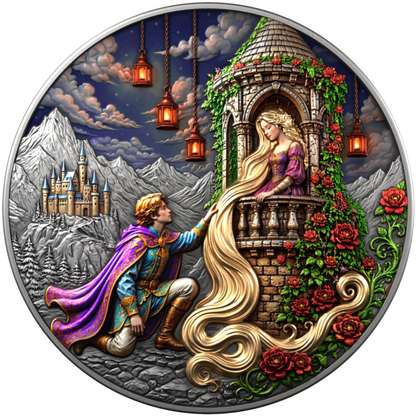 2026 Liberia Golden Story 2 oz Silver Coin (08/07)