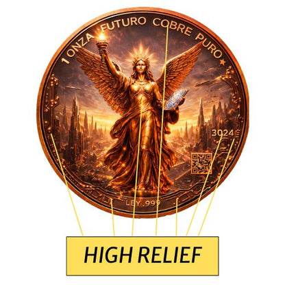 2026 Future Coin Libertad 1 oz Copper Medal (02/20)