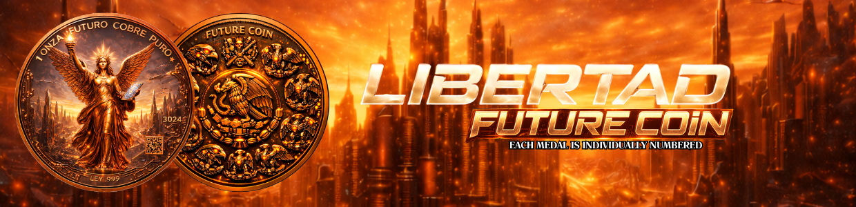 2026 Future Coin Libertad 1 oz Copper Medal (02/20)