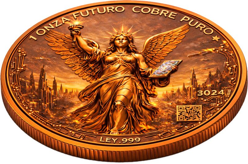 2026 Future Coin Libertad 1 oz Copper Medal (02/20)