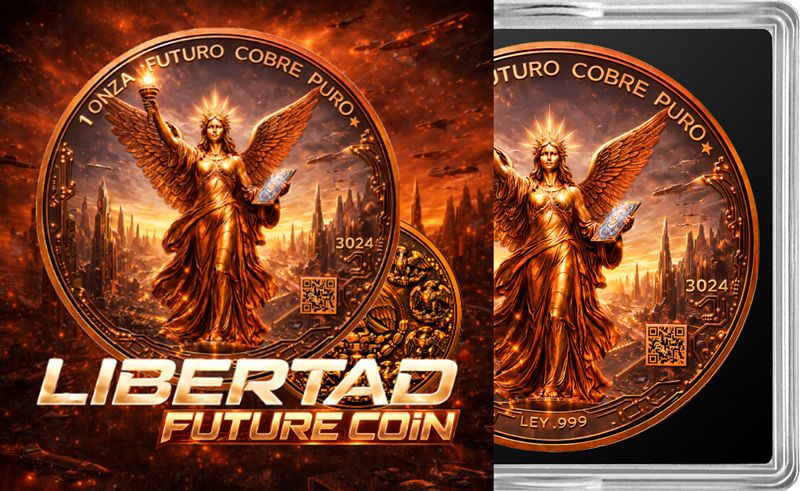 2026 Future Coin Libertad 1 oz Copper Medal (02/20)