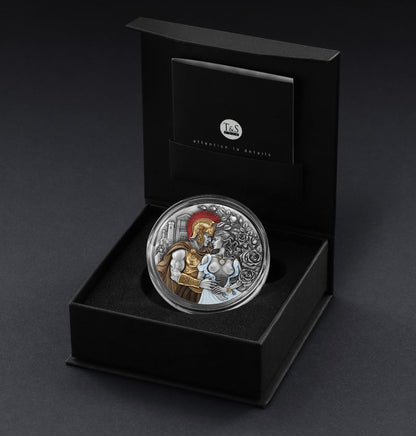 2026 Cameroon Ares & Aphrodite 2 oz Silver Coin (02/24)