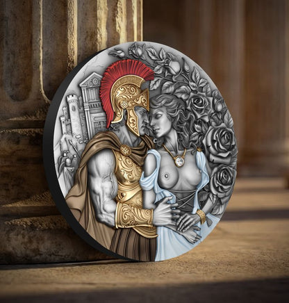 2026 Cameroon Ares & Aphrodite 2 oz Silver Coin (02/24)