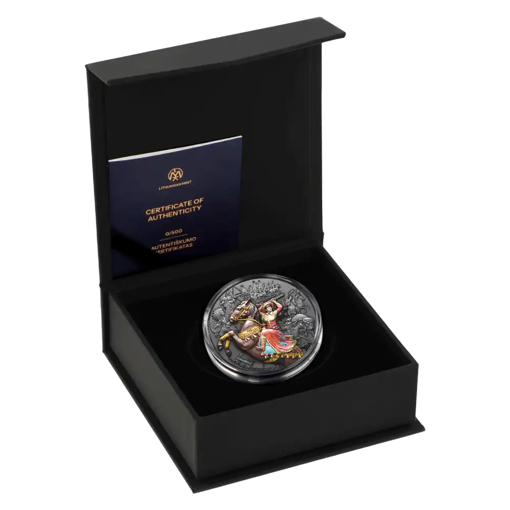 2026 Liberia Annie Oakley Little Sure Shot 2 oz Silver Coin (02/17)