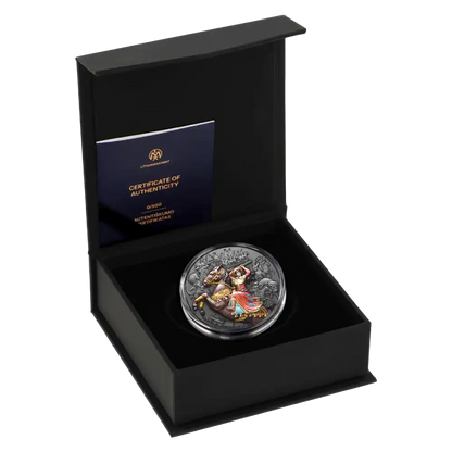 2026 Liberia Annie Oakley Little Sure Shot 2 oz Silver Coin (02/17)