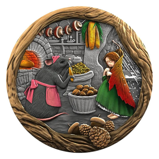 2026 Niue Fairy Tales Series Thumbelina 1 oz Silver Coin (1000 Mintage)