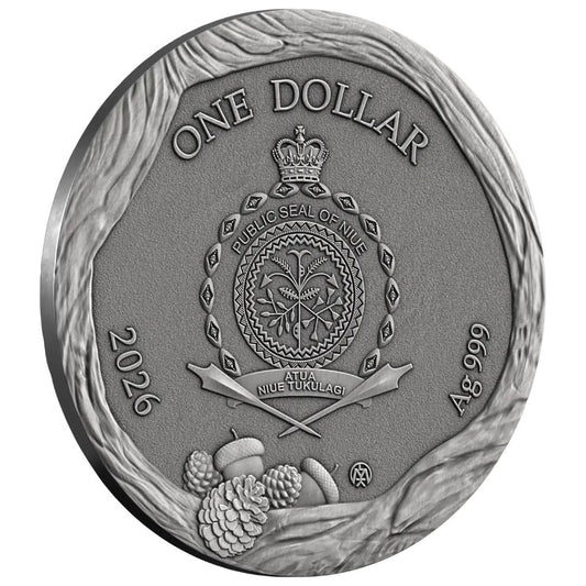 2026 Niue Fairy Tales Series Thumbelina 1 oz Silver Coin (1000 Mintage)