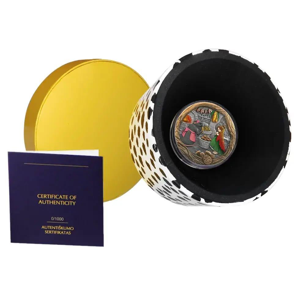 2026 Niue Fairy Tales Series Thumbelina 1 oz Silver Coin (1000 Mintage)