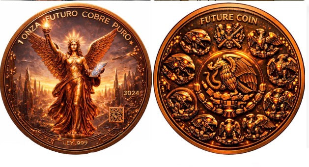 2026 Future Coin Libertad 1 oz Copper Medal (02/20)