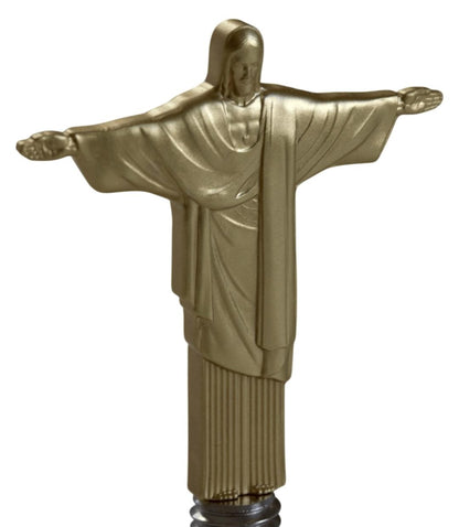 ONE DAY OFFER: Cameroon 2025 Christ the Redeemer 1 oz Silver 48x45.3mm Gilded Statue Coin (199 Mintage)