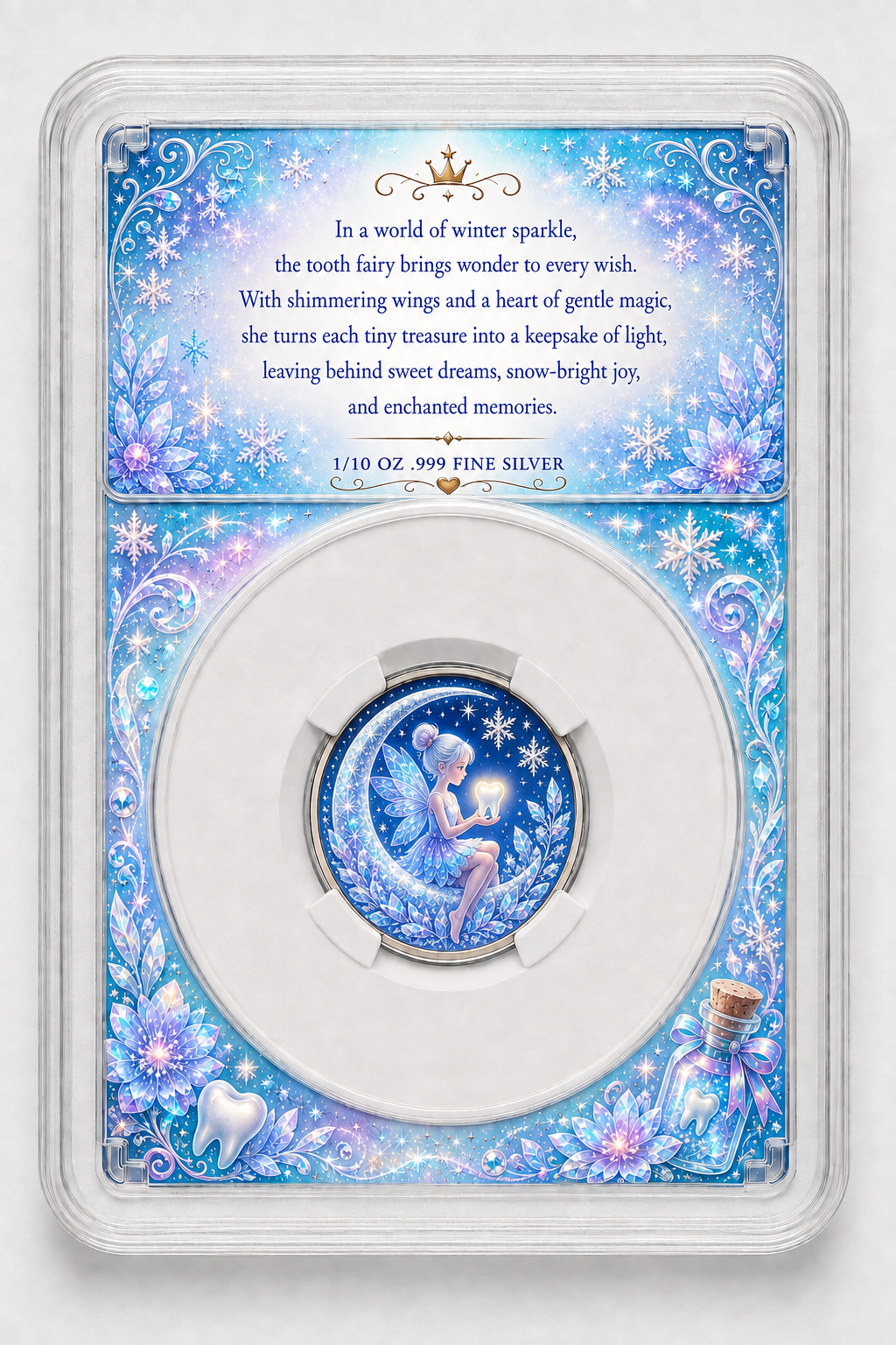 2026 Tooth Fairy Ice Edition 1/10th Ounce .999 Silver Coin