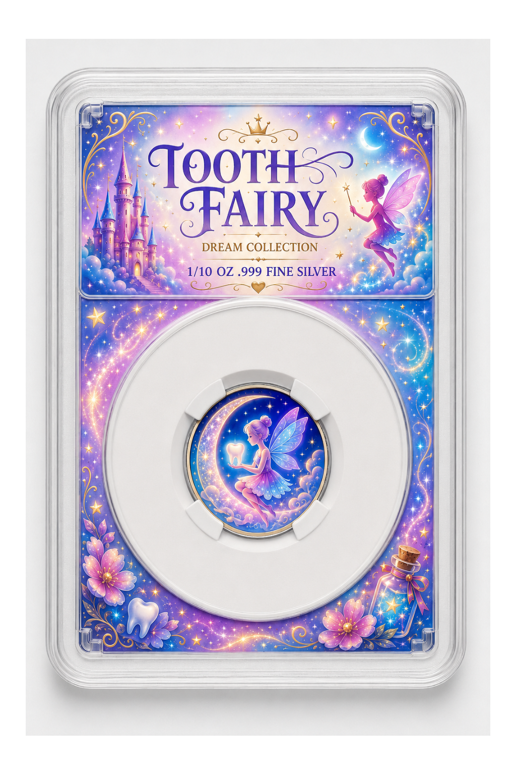 2026 Tooth Fairy Magical Edition 1/10th Ounce .999 Silver Coin
