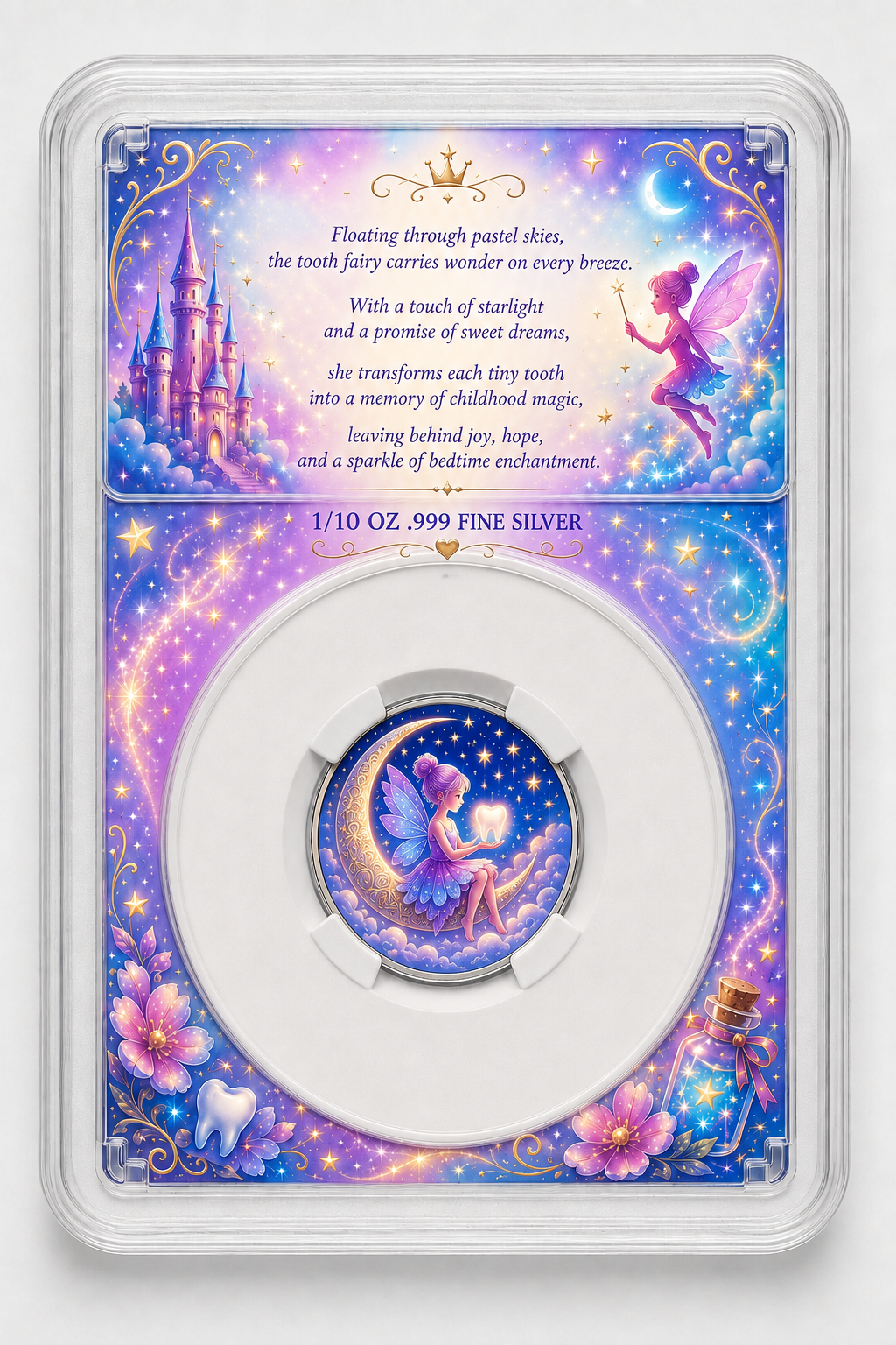 2026 Tooth Fairy Magical Edition 1/10th Ounce .999 Silver Coin