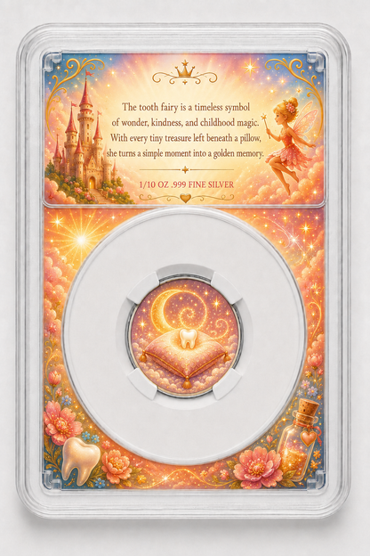 2026 Tooth Fairy Sunshine Edition 1/10th Ounce .999 Silver Coin