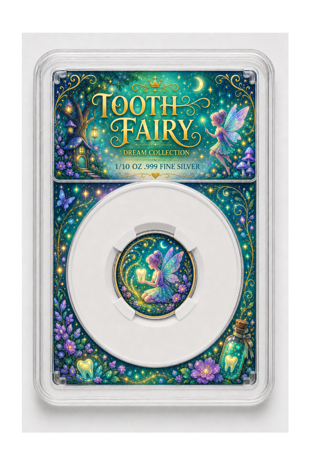 2026 Tooth Fairy Green Edition 1/10th Ounce .999 Silver Coin