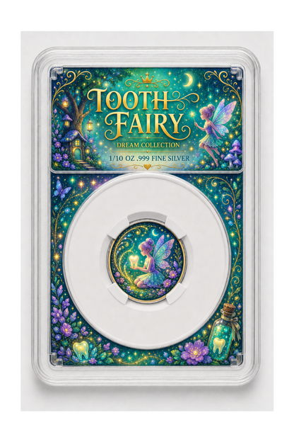 2026 Tooth Fairy Green Edition 1/10th Ounce .999 Silver Coin