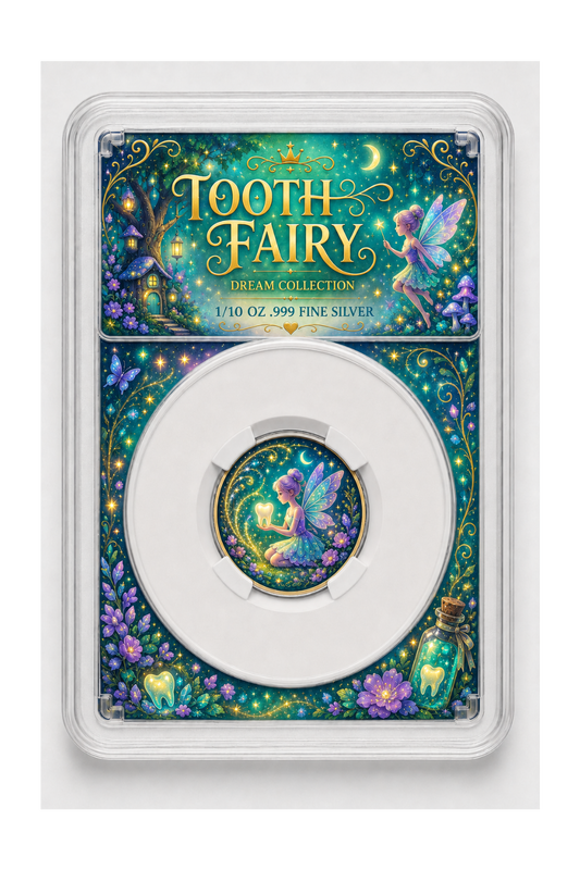 2026 Tooth Fairy Green Edition 1/10th Ounce .999 Silver Coin