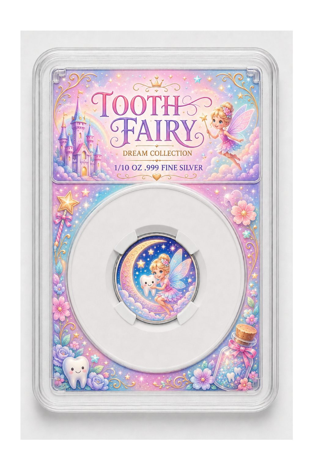 2026 Tooth Fairy Green Edition 1/10th Ounce .999 Silver Coin