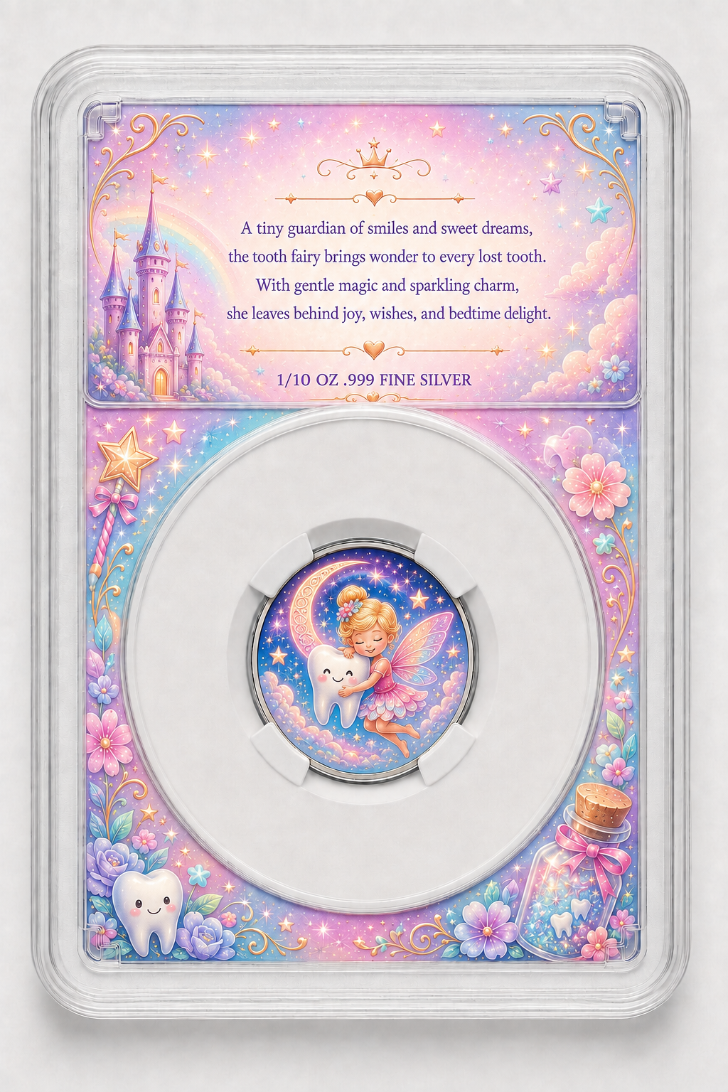 2026 Tooth Fairy Green Edition 1/10th Ounce .999 Silver Coin