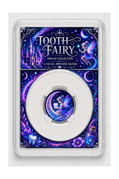 2026 Tooth Fairy Purple Edition 1/10th Ounce .999 Silver Coin