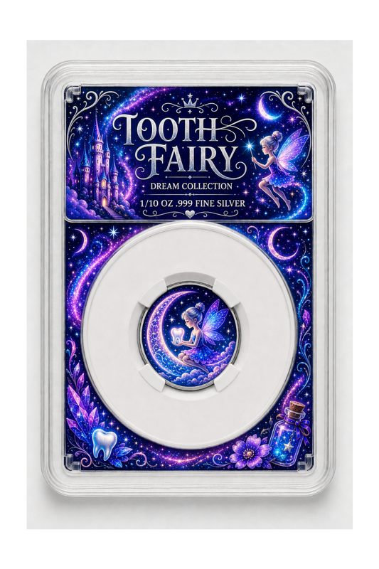 2026 Tooth Fairy Purple Edition 1/10th Ounce .999 Silver Coin