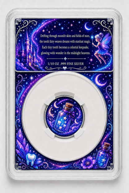 2026 Tooth Fairy Purple Edition 1/10th Ounce .999 Silver Coin