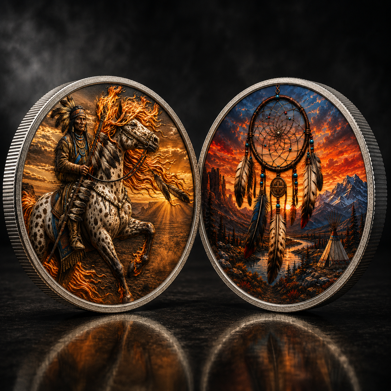2026 Year Of The Horse Colorized War Horse 10 Troy Oz .999 Fine Copper Round