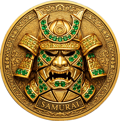 Samurai Hannya 1 oz Copper Medal (02/20)