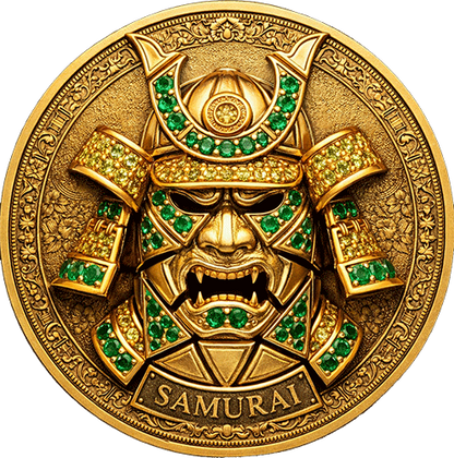Samurai Hannya 1 oz Copper Medal (02/20)