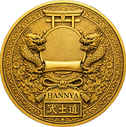 Samurai Hannya 1 oz Copper Medal (02/20)