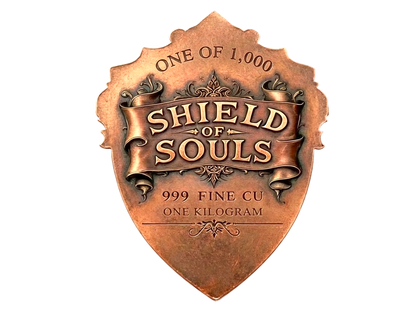 Shield of Souls 1 Kilo Copper Medal (02/18)