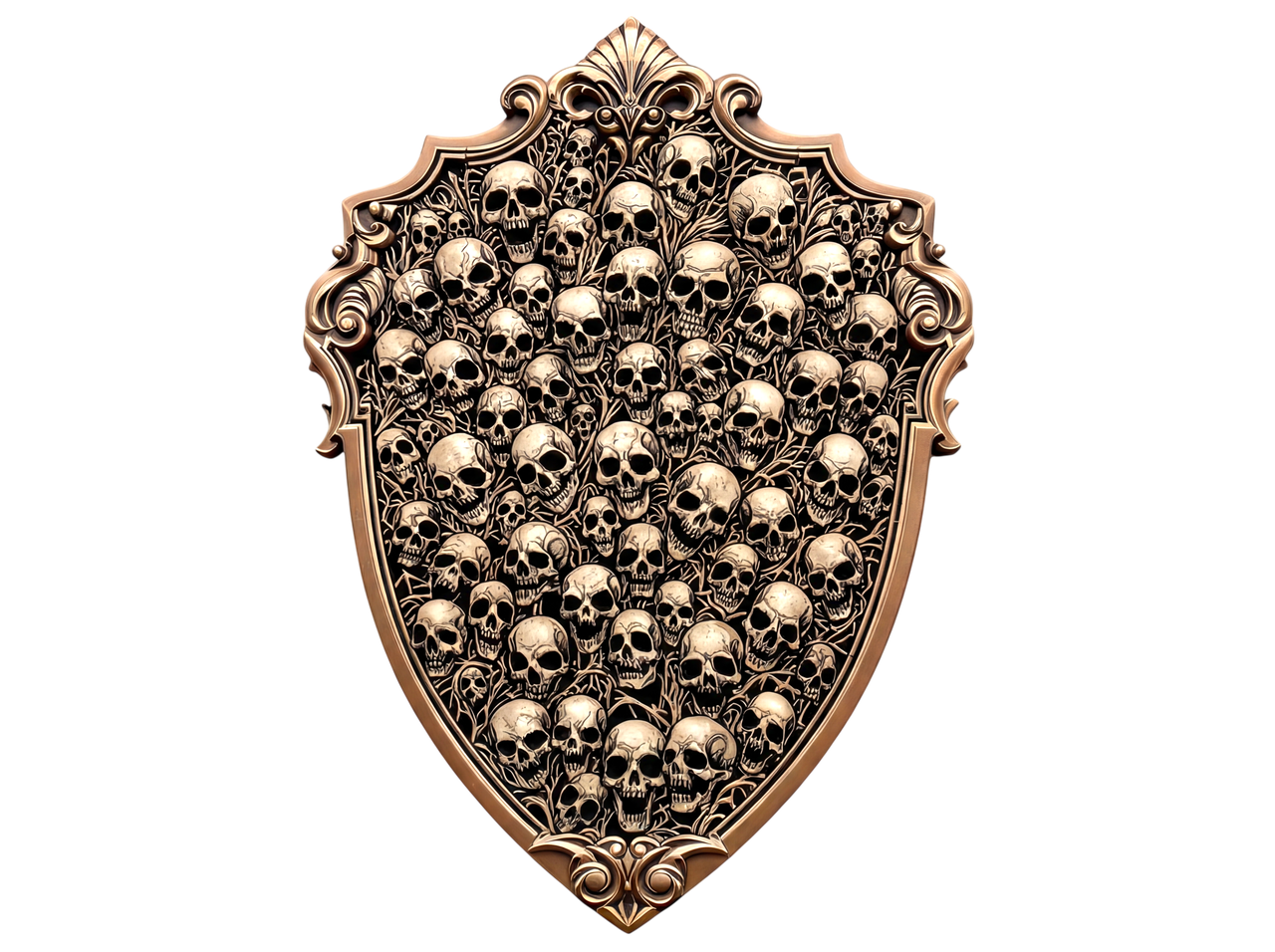 Shield of Souls 1 Kilo Copper Medal (02/18)