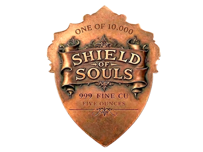 Shield of Souls 5 oz Copper Medal (02/18)