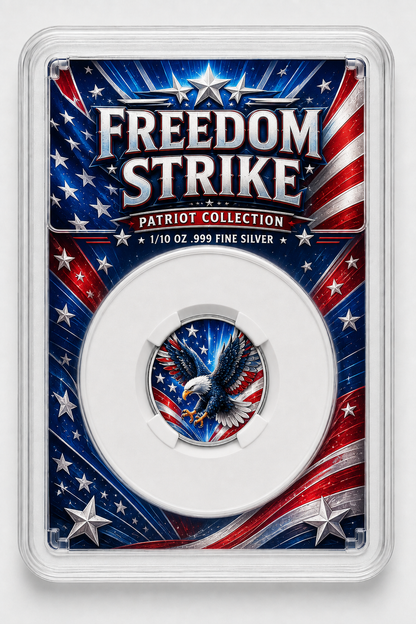 2026 Freedom Strike 1/10th Ounce .999 Silver Coin