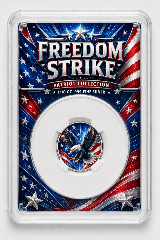 2026 Freedom Strike 1/10th Ounce .999 Silver Coin