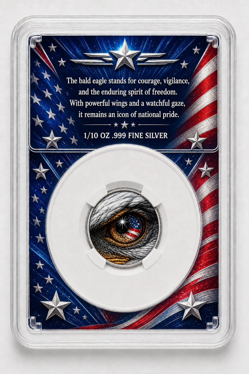 2026 Freedom Strike 1/10th Ounce .999 Silver Coin