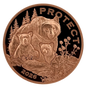In Stock! Government backed! 2026 Cameroon Wildlife Values Bear Protect Proof 5 oz Copper Coin (02/20)