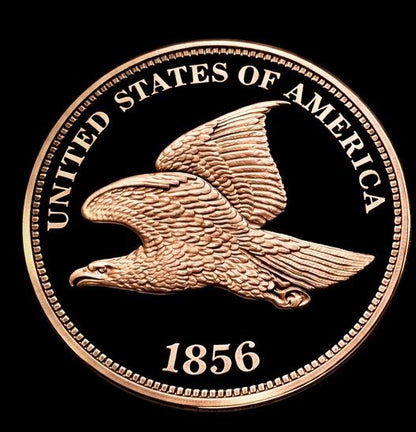 In Stock! 1856 Flying Eagle Cent 1 oz Copper Round