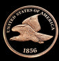 In Stock! 1856 Flying Eagle Cent 1 oz Copper Round