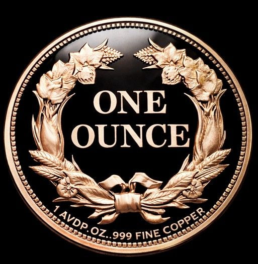 In Stock! 1856 Flying Eagle Cent 1 oz Copper Round