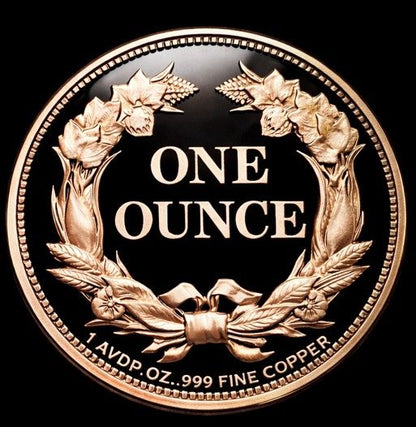 In Stock! 1856 Flying Eagle Cent 1 oz Copper Round