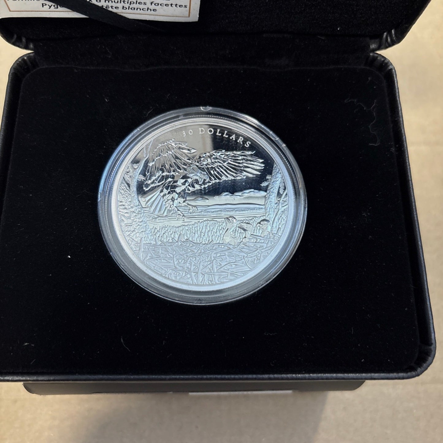 In Stock! 2022 Canada $30 Multifaceted Animal Family: Bald Eagles - 2oz Fine Silver Coin