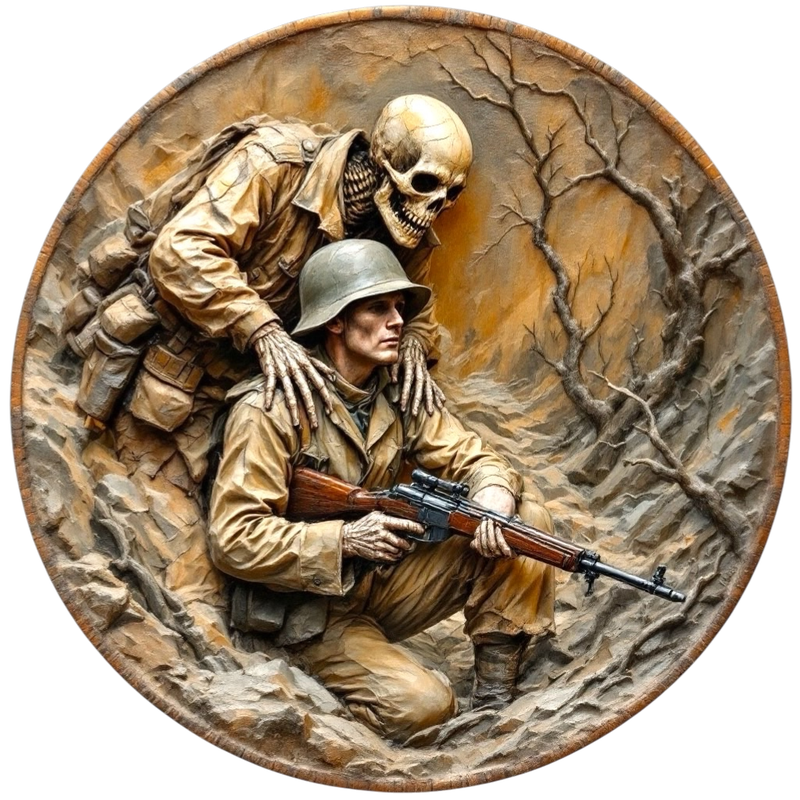 In Stock! Warmonger 5 oz Copper Medal