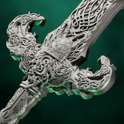 In Stock! Laevateinn (Loki's Sword) 1 oz Silver Medal