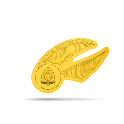 In Stock! 2026 Niue Harry Potter 25 Years of Magic - The Golden Snitch 0.1g Gold Coin (03/04)
