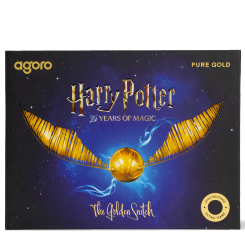 In Stock! 2026 Niue Harry Potter 25 Years of Magic - The Golden Snitch 0.1g Gold Coin (03/04)